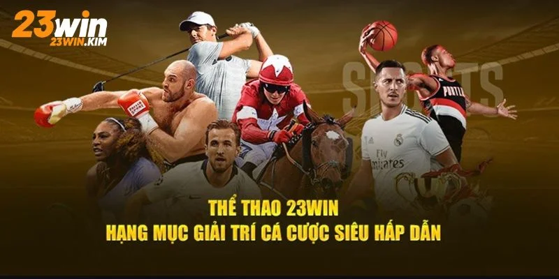 Sảnh thể thao thu hút hàng triệu người tham gia tại 23WIN